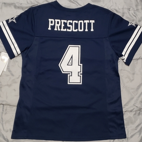Woman's DALLAS COWBOYS "Dak Prescott" #4 Jersey (M, L, XL, 2XL) - Picture 3 of 7